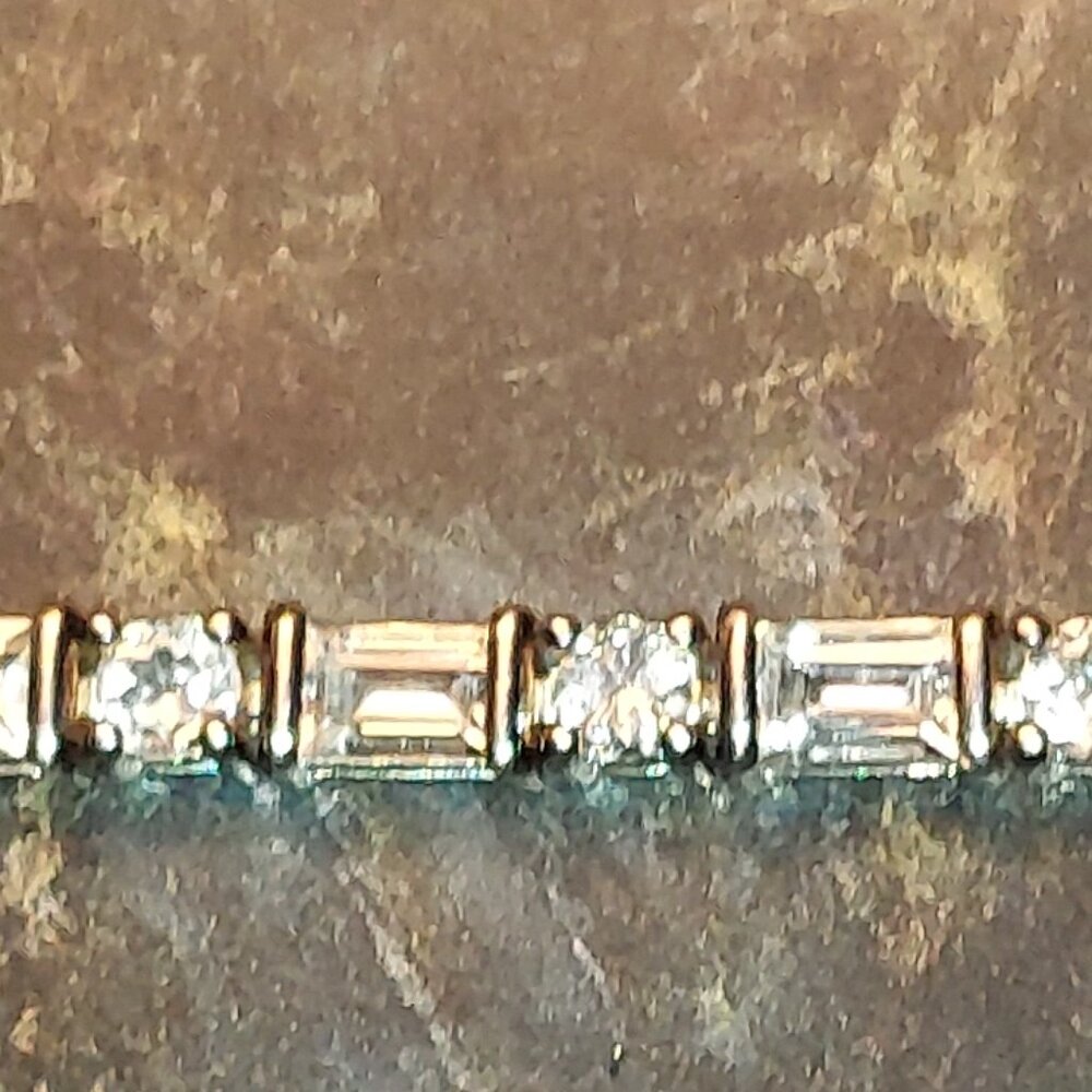 Sterling Silver Tennis Bracelet